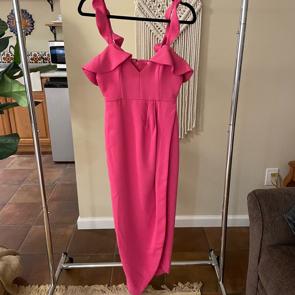 Hot Pink Lovers and Friends Dress